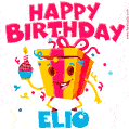 Funny Happy Birthday Elio GIF