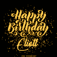 Happy Birthday Card for Eliott - Download GIF and Send for Free