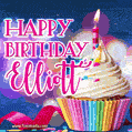 Happy Birthday Elliott - Lovely Animated GIF