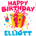 Funny Happy Birthday Elliott GIF