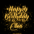 Happy Birthday Card for Elton - Download GIF and Send for Free