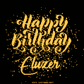 Happy Birthday Card for Eluzer - Download GIF and Send for Free