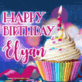 Happy Birthday Elyan - Lovely Animated GIF