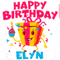 Funny Happy Birthday Elyn GIF