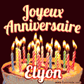 Joyeux anniversaire Elyon GIF