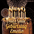 Alles Gute zum Geburtstag Emelin (GIF)