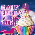 Happy Birthday Emett - Lovely Animated GIF