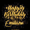 Happy Birthday Card for Emiliano - Download GIF and Send for Free