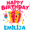 Funny Happy Birthday Emilija GIF