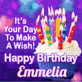 It's Your Day To Make A Wish! Happy Birthday Emmelia!