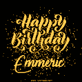 Happy Birthday Card for Emmeric - Download GIF and Send for Free