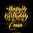 Happy Birthday Card for Emon - Download GIF and Send for Free