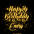 Happy Birthday Card for Emry - Download GIF and Send for Free