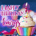Happy Birthday Emrys - Lovely Animated GIF