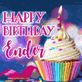 Happy Birthday Ender - Lovely Animated GIF