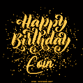 Happy Birthday Card for Eoin - Download GIF and Send for Free