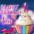 Happy Birthday Eon - Lovely Animated GIF