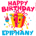 Funny Happy Birthday Epiphany GIF
