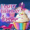 Happy Birthday Erasmo - Lovely Animated GIF