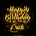 Happy Birthday Card for Erick - Download GIF and Send for Free