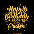 Happy Birthday Card for Ericson - Download GIF and Send for Free