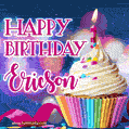 Happy Birthday Ericson - Lovely Animated GIF