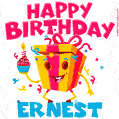 Funny Happy Birthday Ernest GIF