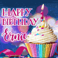 Happy Birthday Ernie - Lovely Animated GIF