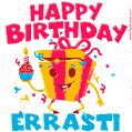 Funny Happy Birthday Errasti GIF