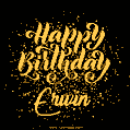 Happy Birthday Card for Erwin - Download GIF and Send for Free