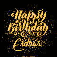 Happy Birthday Card for Esdras - Download GIF and Send for Free