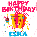 Funny Happy Birthday Esra GIF