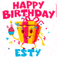 Funny Happy Birthday Esty GIF