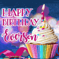 Happy Birthday Everson - Lovely Animated GIF
