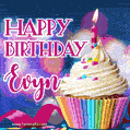 Happy Birthday Evyn - Lovely Animated GIF