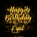 Happy Birthday Card for Eyal - Download GIF and Send for Free