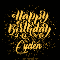 Happy Birthday Card for Eyden - Download GIF and Send for Free
