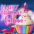 Happy Birthday Fabian - Lovely Animated GIF