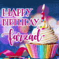 Happy Birthday Farzad - Lovely Animated GIF