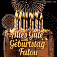 Alles Gute zum Geburtstag Fatou (GIF)