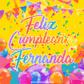 Feliz Cumpleaños Fernanda (GIF)
