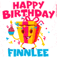 Funny Happy Birthday Finnlee GIF