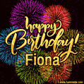 Happy Birthday, Fiona! Celebrate with joy, colorful fireworks, and unforgettable moments. Cheers!