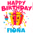 Funny Happy Birthday Fiona GIF
