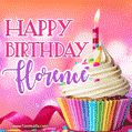 Happy Birthday Florence - Lovely Animated GIF