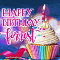Happy Birthday Forrest - Lovely Animated GIF
