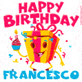 Funny Happy Birthday Francesco GIF