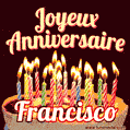 Joyeux anniversaire Francisco GIF