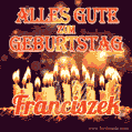 Alles Gute zum Geburtstag Franciszek (GIF)
