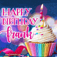 Happy Birthday Frank - Lovely Animated GIF